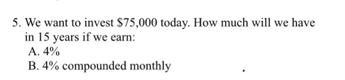  What else can we find in the problem? 5. We want