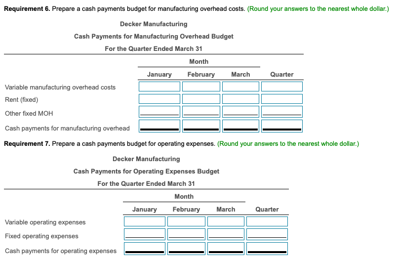 Month January February March Quarter 34860 41580 40320 116760 Cash sales 46150
