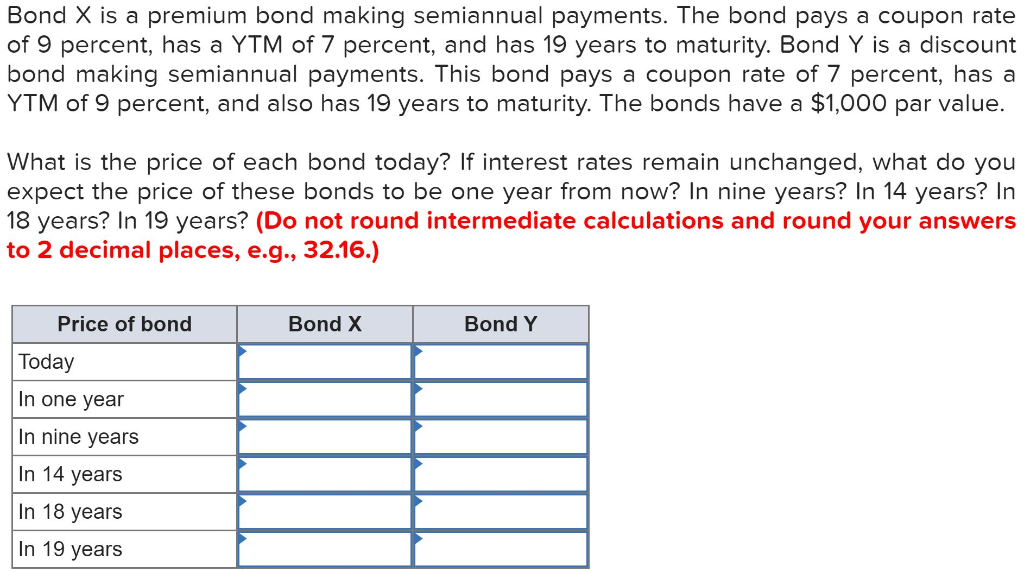 6 Please show your work so I can learn it Bond X
