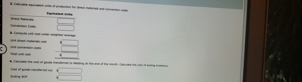 Cost Assignment, ABC Swasey Febrication, Inc., manufactures frames for bicycles. Each frame