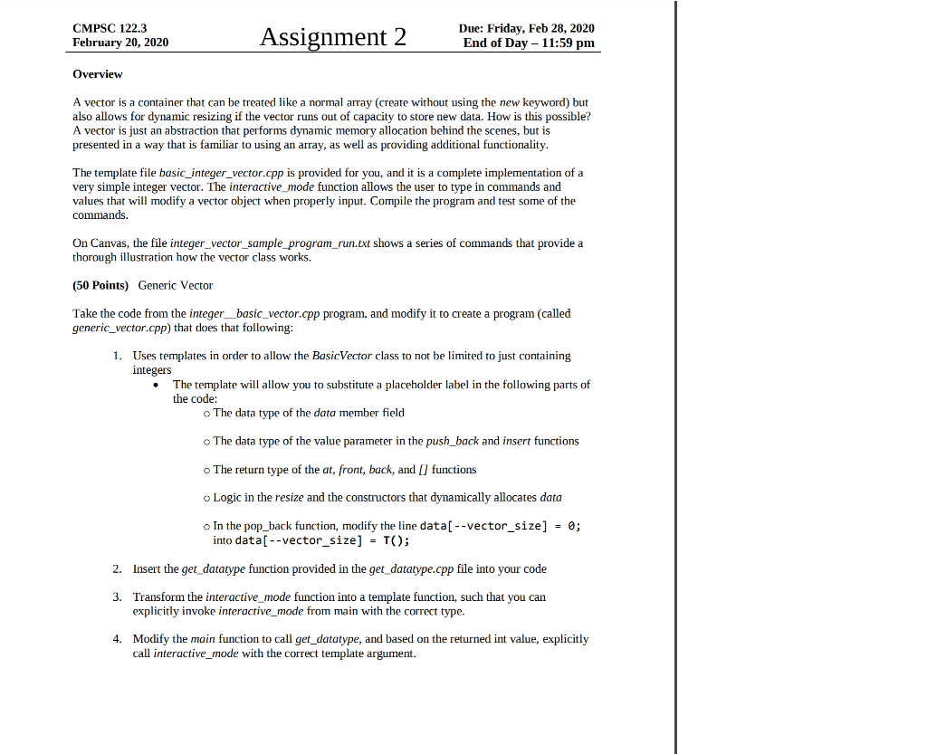  The following is the program: #include #include using namespace std; class