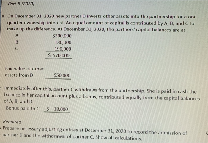 accountant to prepare financial statements for the year ended December 31, 2019.