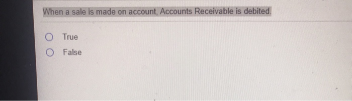 will 100% thumbs up only if correct When a sale is made