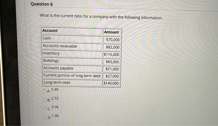  answer both questions and the answer Question 6 What is the
