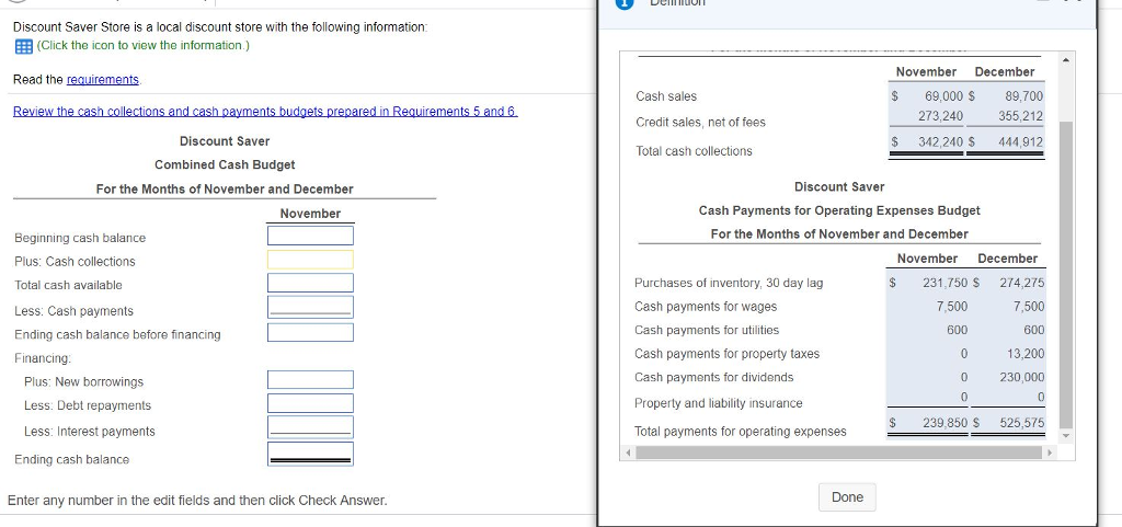 Looking for help with the empty boxes! I have attatched additional information.
