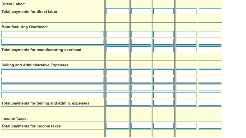 income statement and budgeted balance sheet. Print Done (Unless otherwise noted, assume