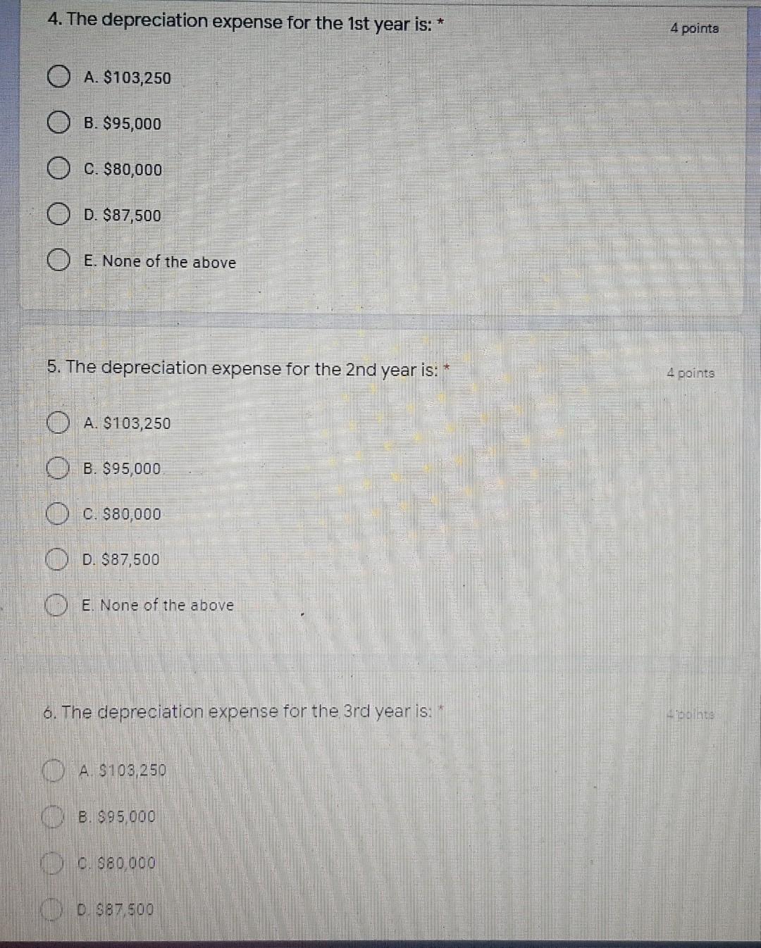 additional modification cost of $80,000 and a $30,000 cost to find a