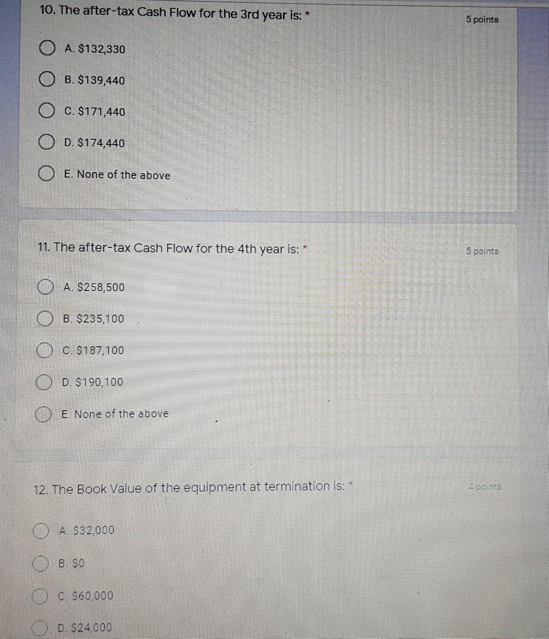 suitable place to install the project. The project's life is four years