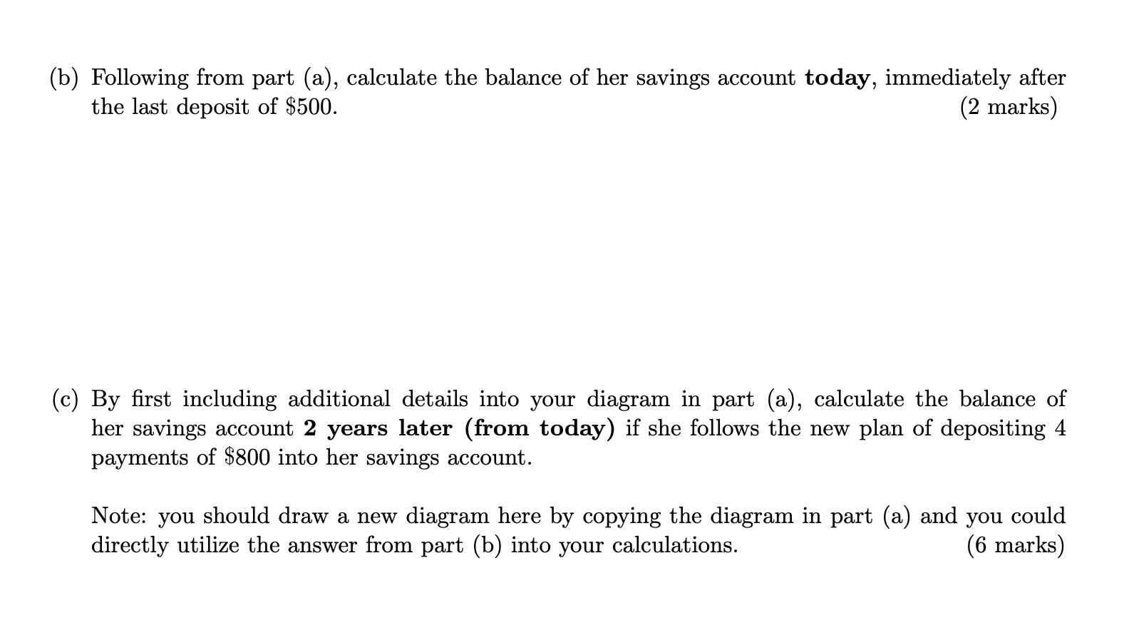 $500 into her savings account when she turned exactly age 16. The