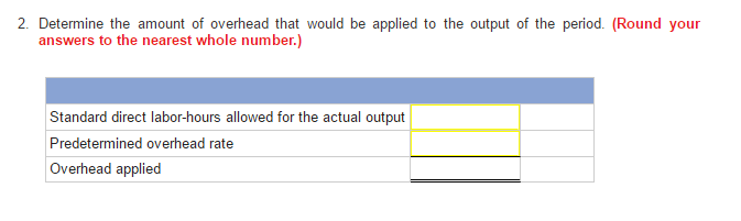 Applying Overhead in a Standard Costing System LO10-4] Privack Corporation has a