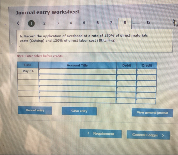 of direct labor used) Sales $816,80e Prepare journal entries for the month
