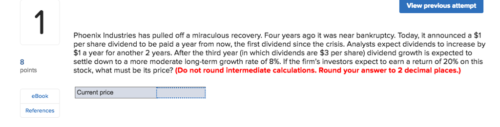 View previous attempt Phoenix Industries has pulled off a miraculous recovery.