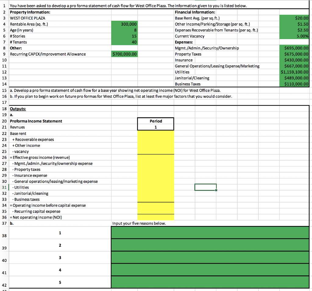 Help with this problem please: 1 You have been asked to develop