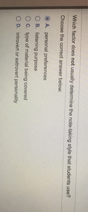 Corell Notes best captures the lecture so far? Click the icon to