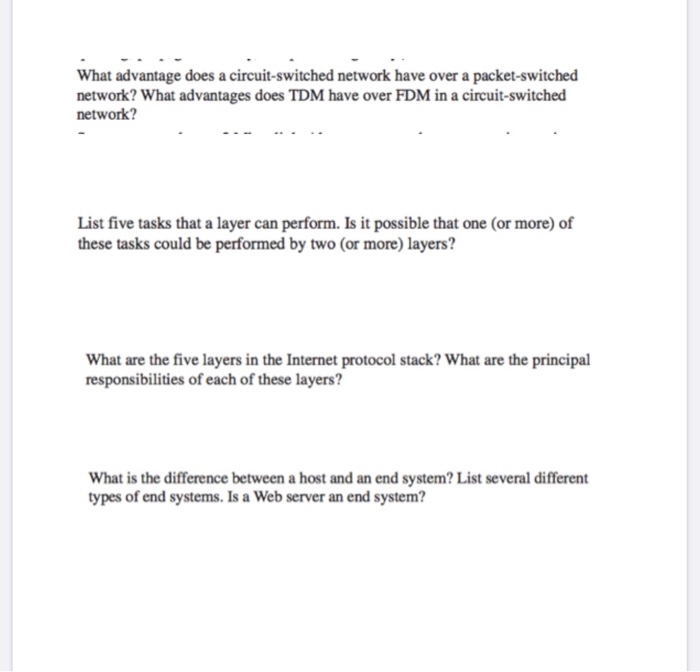 tasks could be performed by two for more layers Whether What are