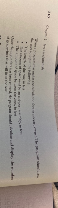 variable to store the input. The program should display the following: The