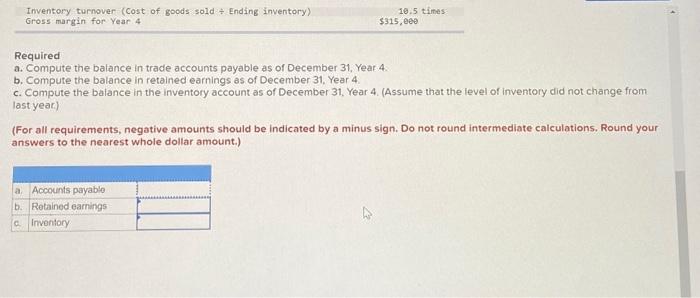 a company's solvency The December 31, Year 4, balance sheet for Campbell