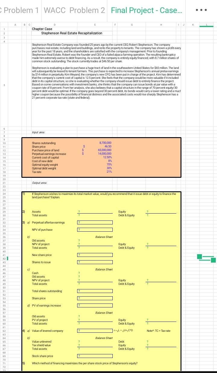 Please answer the following in a clear and concise format with excel