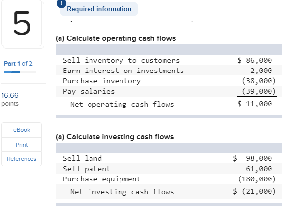 stock' and the beginning cash balance to $50,000. You should now have