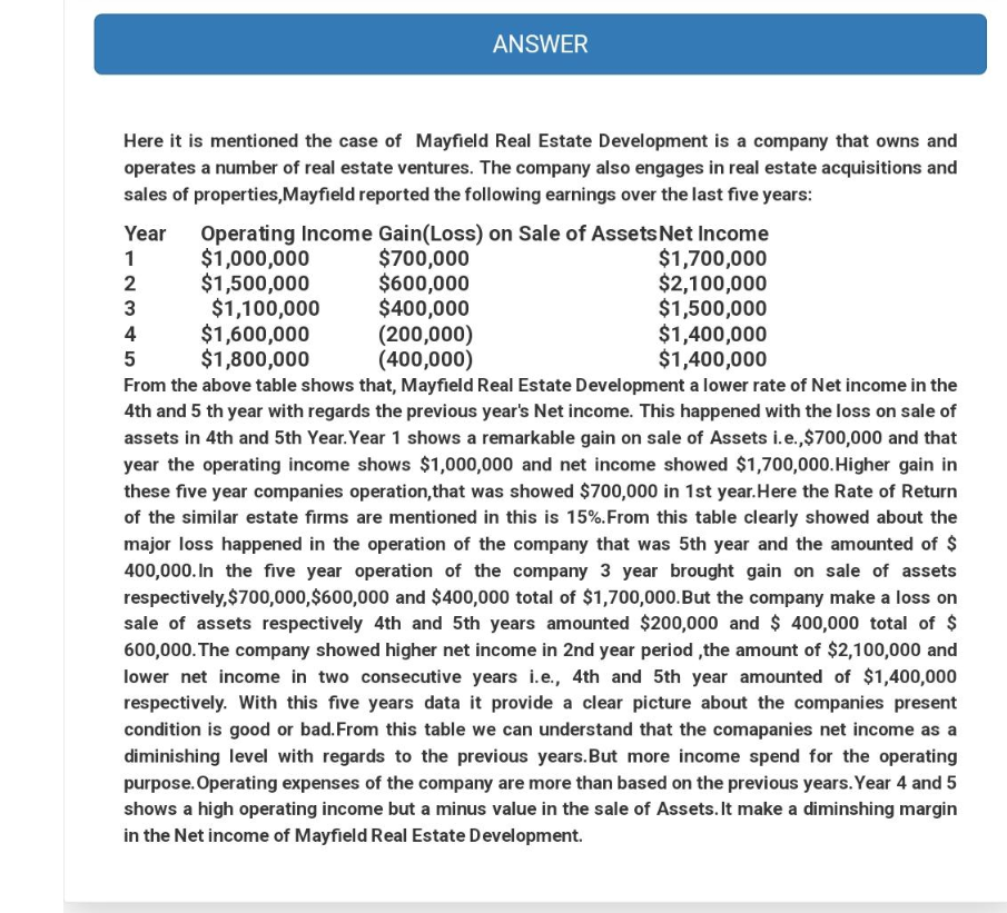 do not use below ATTACHED answers again. Please explain A. What would