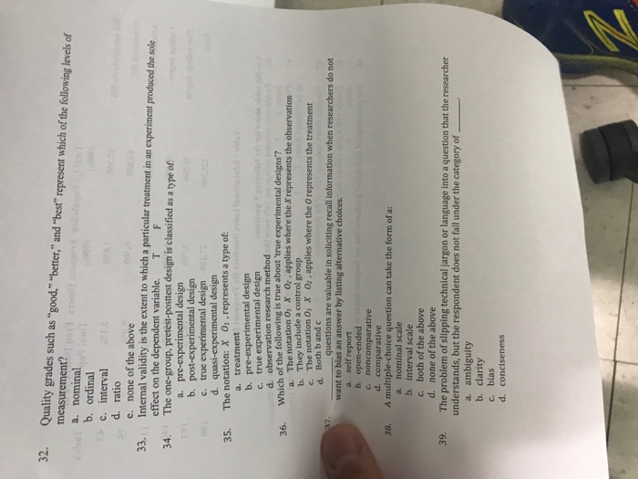  Quality grades such as "good, " "better, " and "best" represent