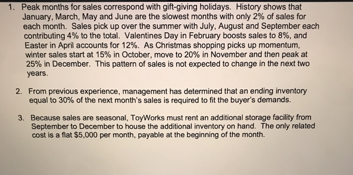 part 1 using this template. What is textbook? ToyWorks Ltd. is a