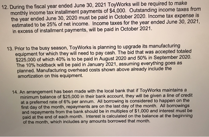 budget year. Their fiscal year end is June 30. During the summer