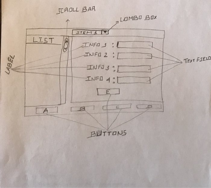  Language-Java Java Fx UI This is urgent, please help ASAP! Write