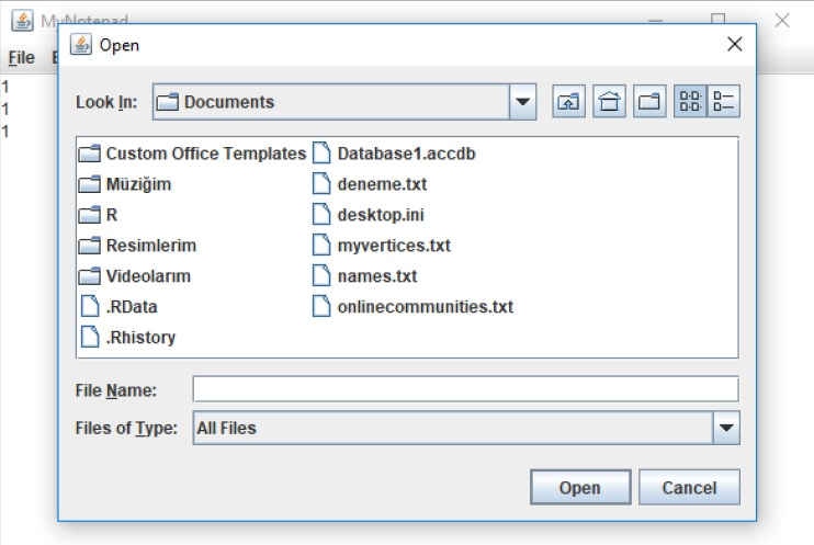 must create Java class, not Java Form. Do not drag and drop