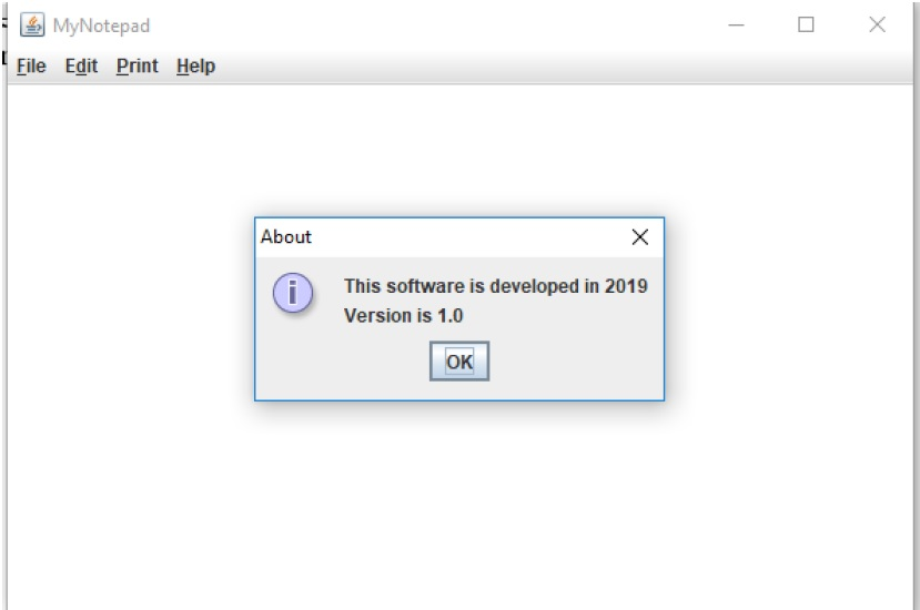 chooser is created, and an open dialog box is opened. The user