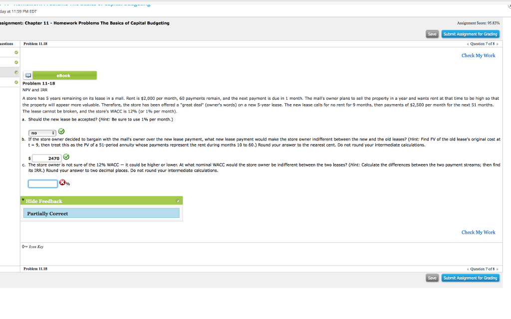 c please. final answer. A store has 5 years remaining on its