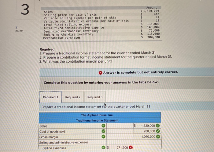 3 Amount $ 1,320,000 $ 440 $ 47 $ 18 $