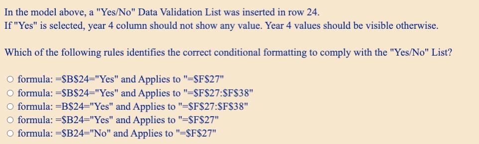 year 4? Yes 25 26 Years 0 27 Revenues 28 Missed revenues