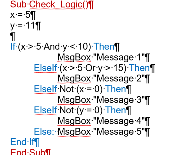  After running the above program, the following message will be displayed: