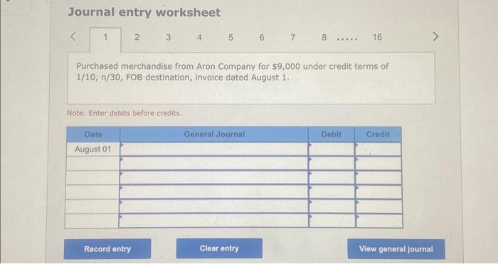 at. marchandise vas rentored to invencory 5809 omed (accountin payabie) teo Rron.