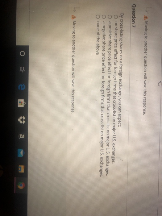 External sources of financing available for foreign subsidiaries include all of the