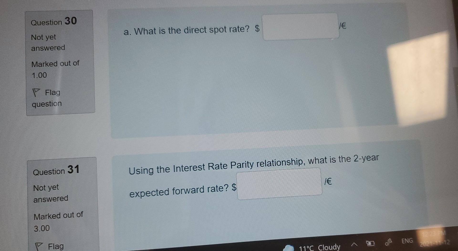 next 2 questions. CanCo Ltd. is considering a 2 year project in