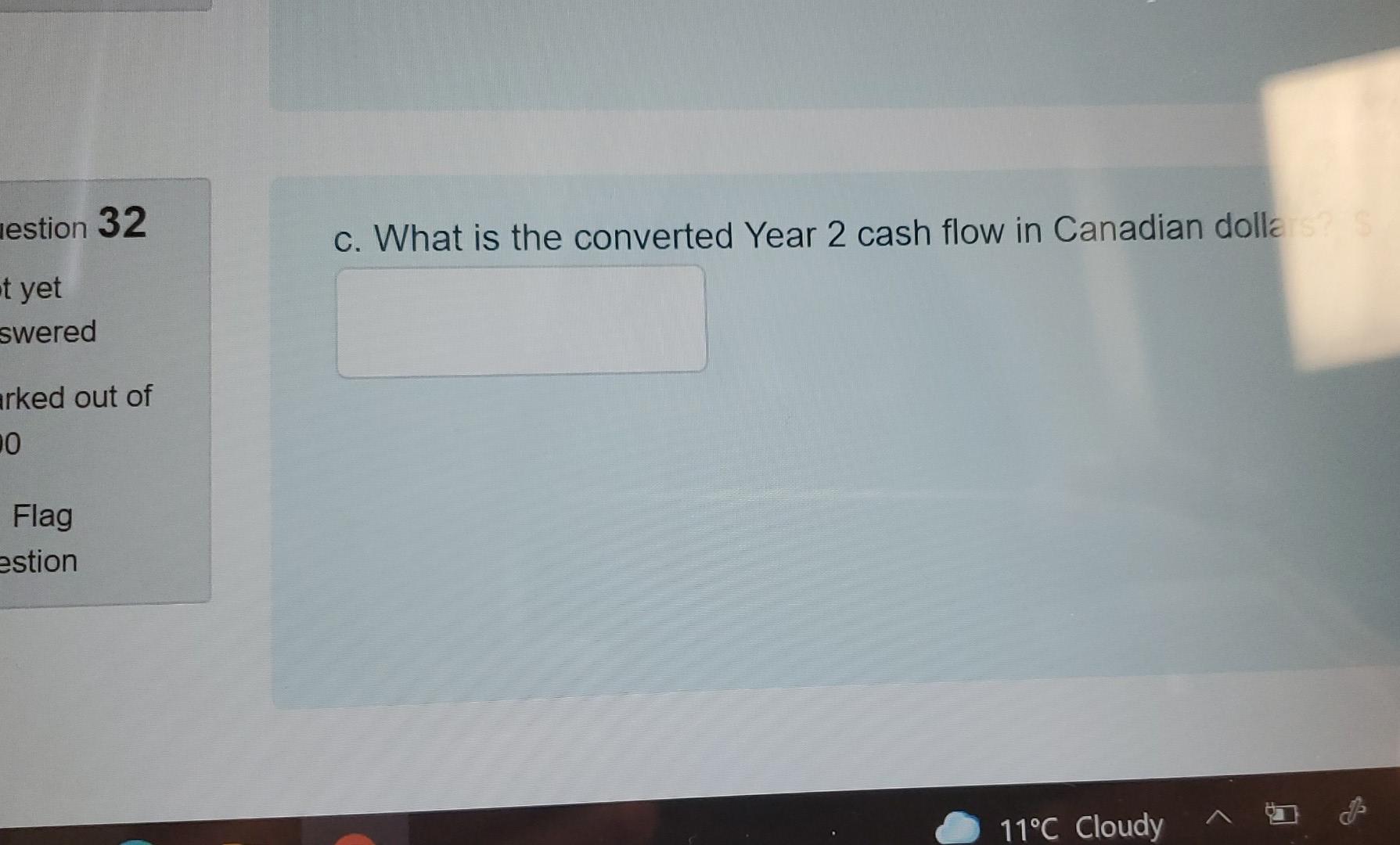 France. The Cash flows will be 150,000 annually for the 2 years.