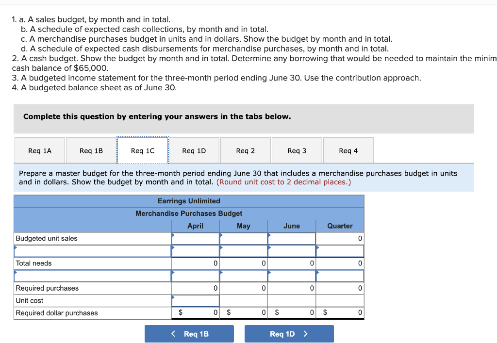 three-month period ending June 30 that includes a budge month period ending