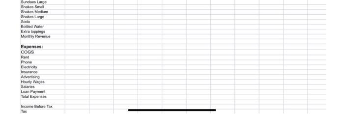 assumptions data on a separate worksheet. Label the worksheet "Assumptions(note: each piece