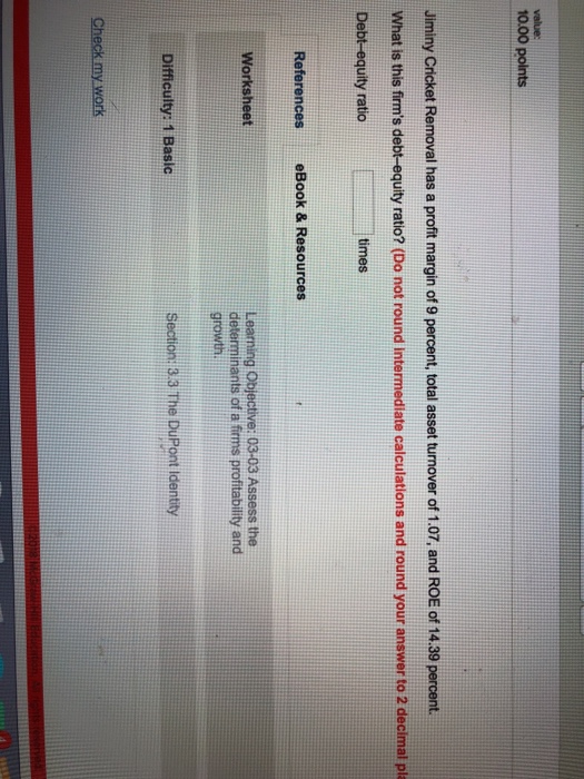  value: 10.00 points Jiminy Cricket Removal has a profit margin of