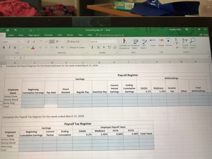Insert Delete Format 0 Formatting Table- Styles Clipboand F12 Payroll Ankel Footwear