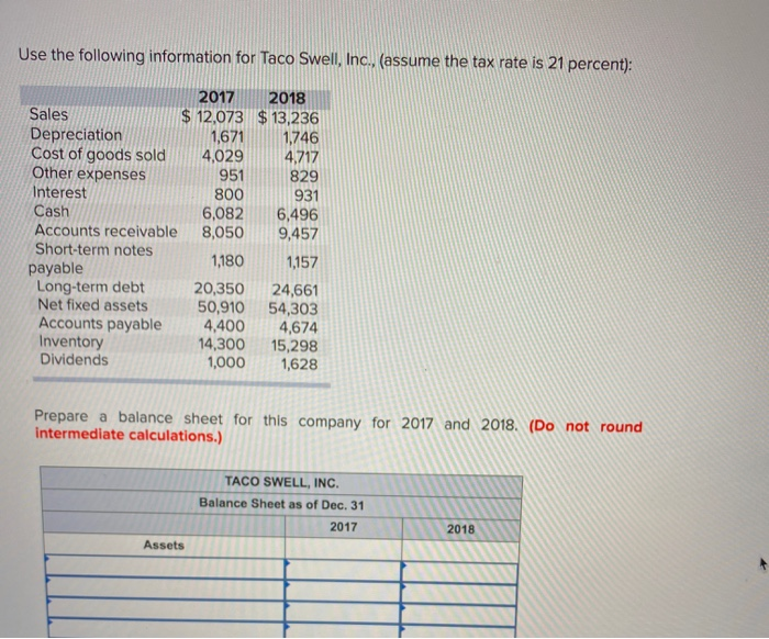  write answer in this format please Use the following information for