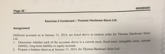  Guide me through this 9B08B009 Page 38 Exercise 2 Continued- Thomas
