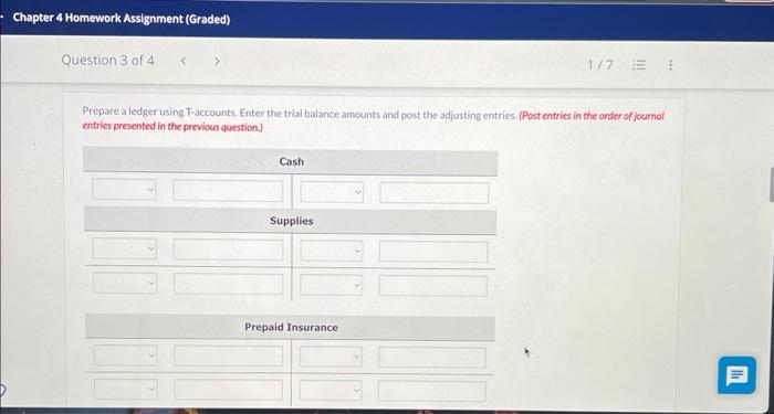 Prepaid insurance 2. Supplies Expense supplies 3. Depreciation Expense: Accumulated Depreciation-Buildings (To