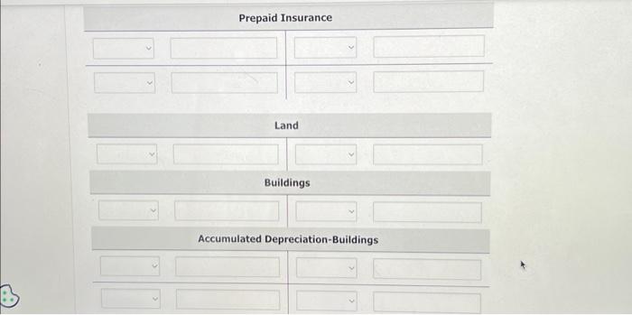 record depreciation on buildings) Depreciation Eapense Depreciation Eapense Debit 450 240 240