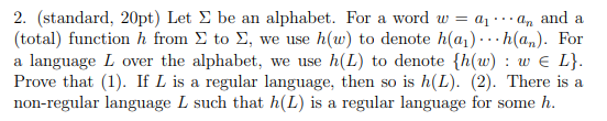  Algorithmics course, please explain thoroughly, I'm trying to understand. 2. (standard,