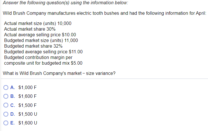 #1 #2 #3 Answer the following question(s) using the information below: Wild