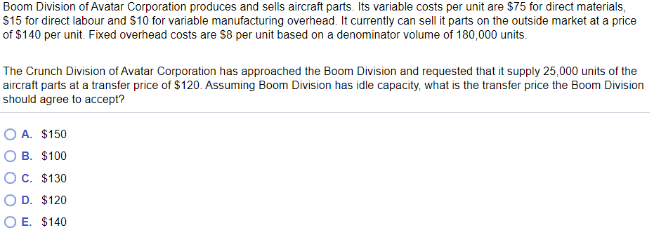 Brush Company manufactures electric tooth bushes and had the following information for