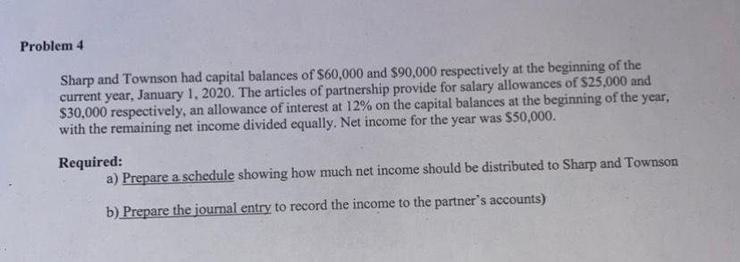 Show work please thank you in advance Problem 4 Sharp and